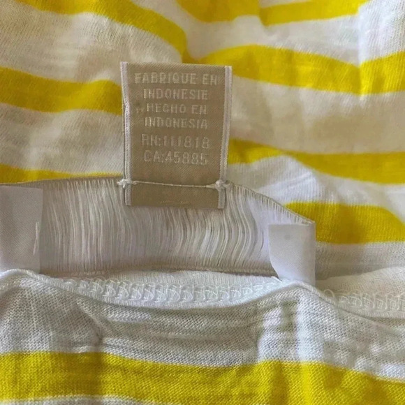 💥Michael Kors Yellow Lightweight Tank Top L - Picture 7 of 7